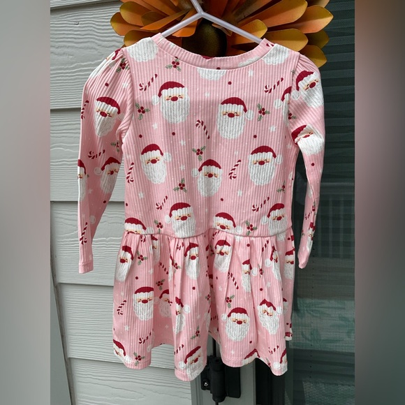 NWT Mud Pie Pink Santa Print Dress Size small 
12/18 months - Picture 5 of 5